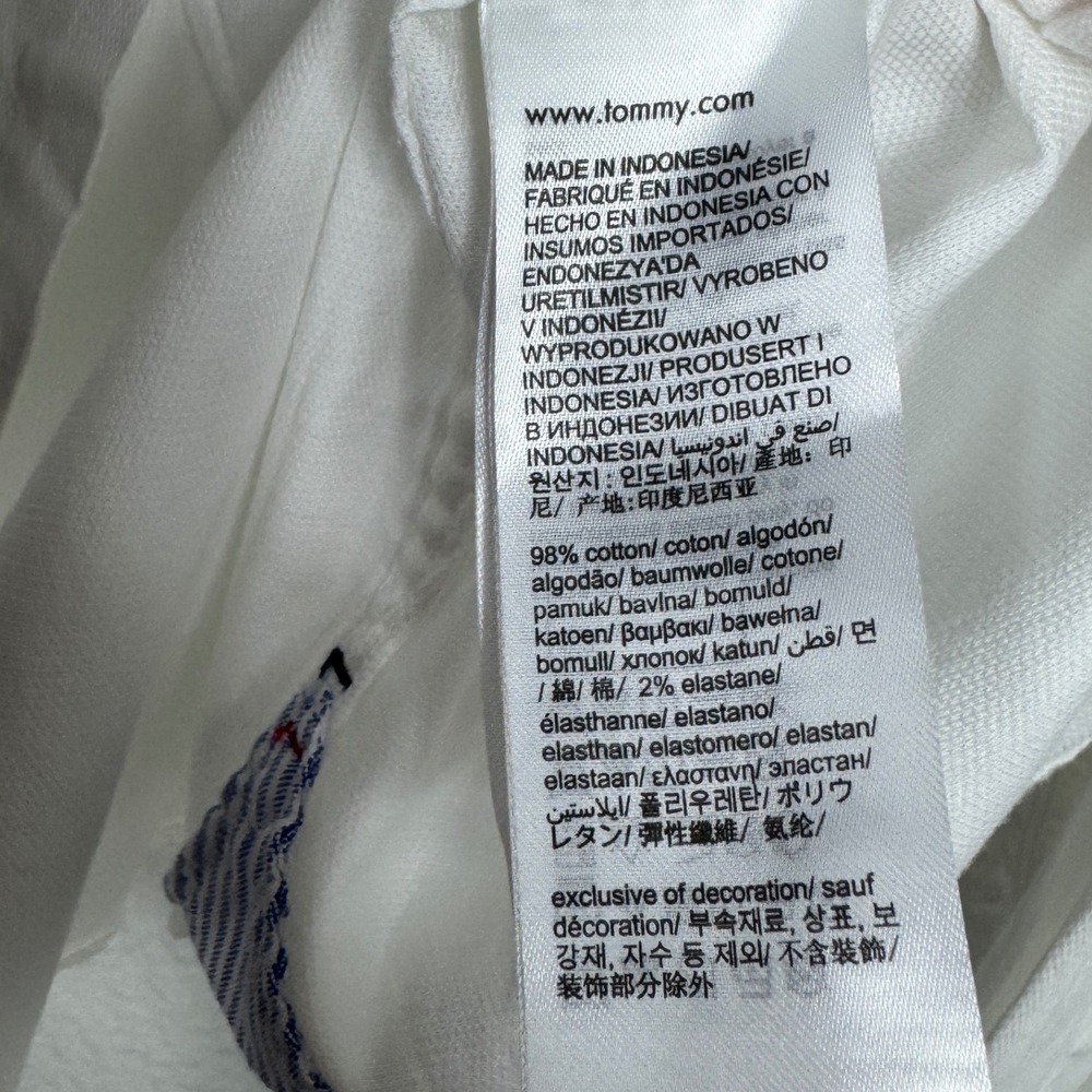 Tommy Hilfiger Mens TH Flex Slim Fit Button Down Shirt White XL NWT - Picture 7 of 8